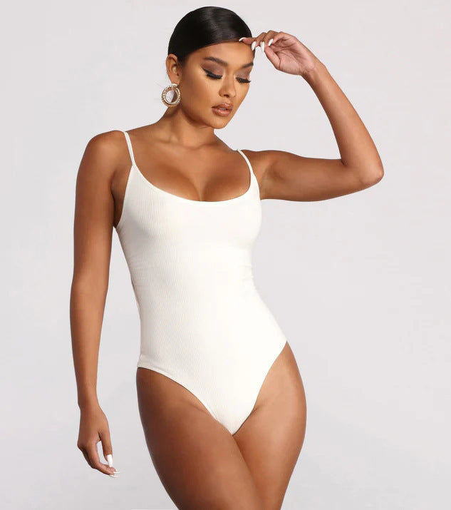 Sexy Backless Triangle One-piece Swimsuit