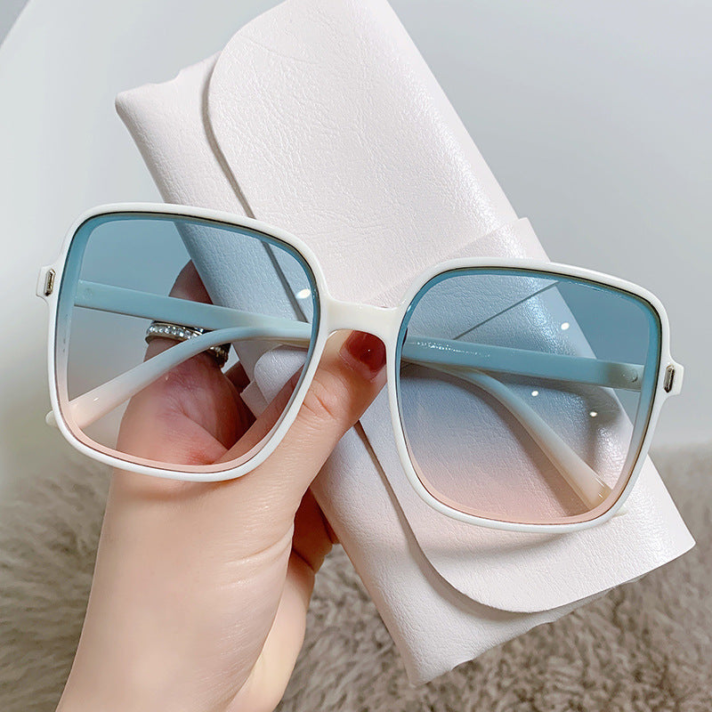 Gradient Color UV Protection Color Vintage Sunglasses